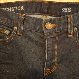 J Crew Matchstick dark wash jeans 28S Women's Bootcut